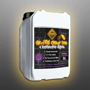 Graffiti Remover For Reflective Signs